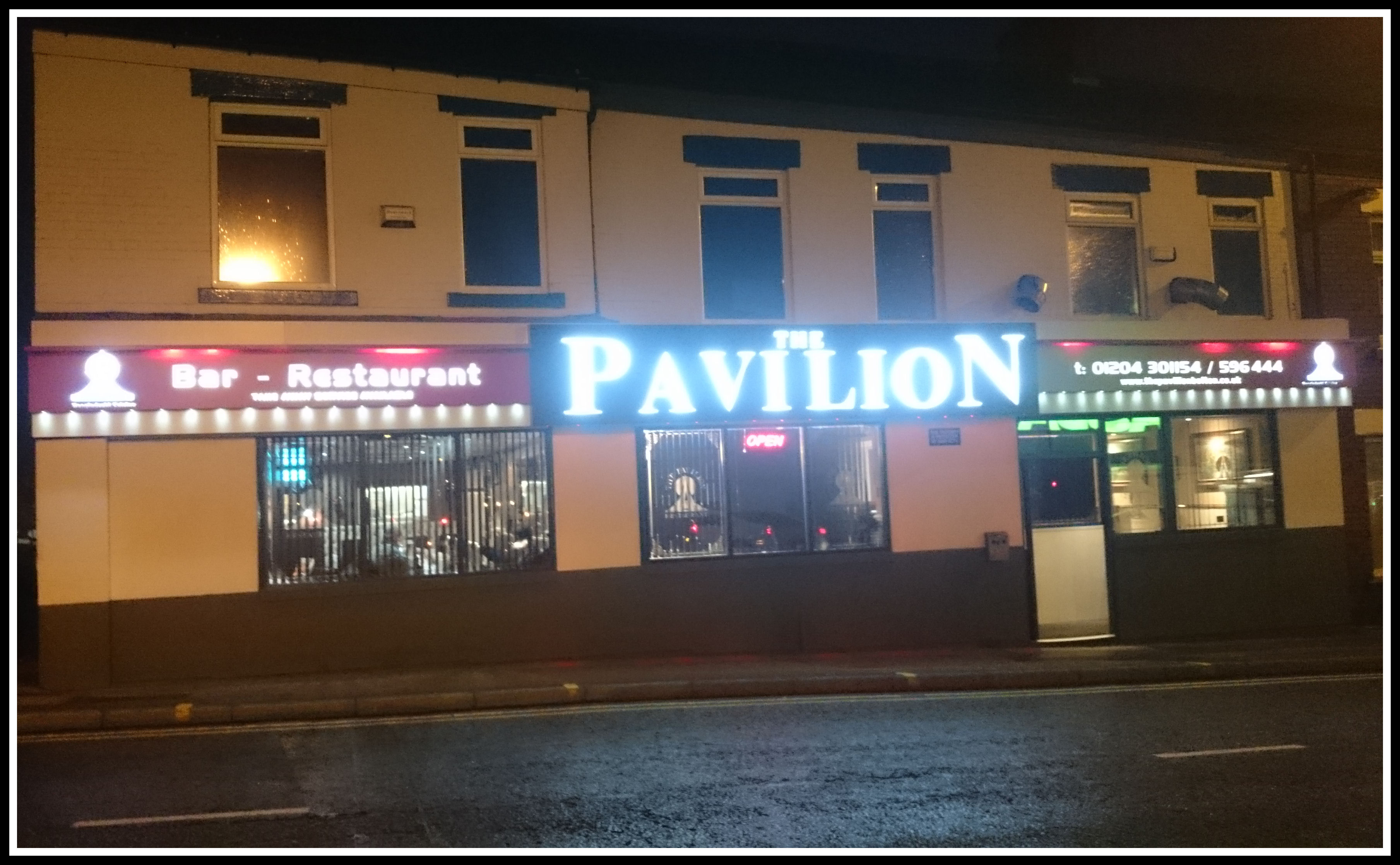 The Pavilion Restaurant, 538-542 Blackburn Road, Bolton, BL1