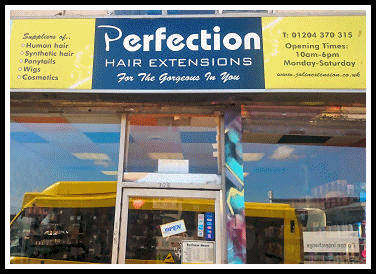 Perfection Hair Extensions, Bolton - Tel:- 01204 370315
