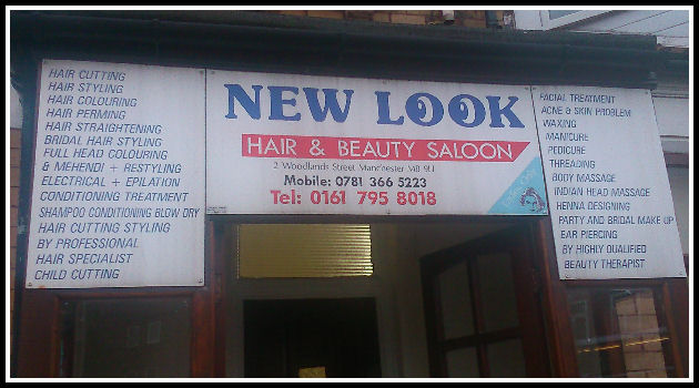 New Look Hair & Beauty Salon, 2 Woodlands Street, Cheetham Hill, M8