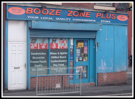 Booze Zone Plus Off License, Manchester Road, Castleton, Rochdale.