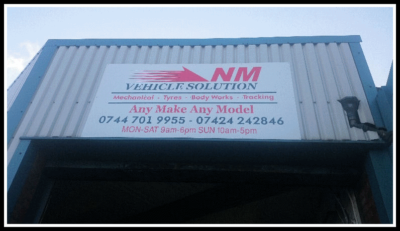 N M Vehicle Solution - Tel:- 07447 019955 / 07424 242846