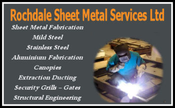 Rochdale Sheet Metal Services Ltd, Rochdale - Tel: 07739 582476