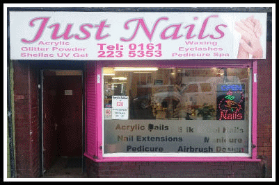 Just Nails - Tel: 0161 223 5353