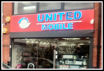 United Mobile, Manchester - Tel: 0161 834 4022 / 07552 346969