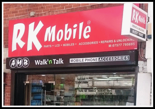 RK Mobile, Manchester - Tel: 0161 839 8222
