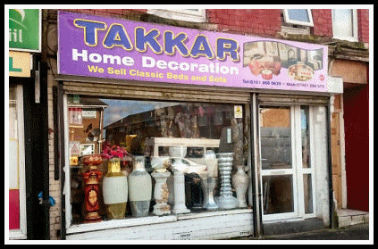 Takar Home Decoration, 274 Claremont Road, Manchester, M14 - Tel: 07534 654353 / 07961 200970