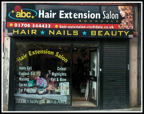 ABC Hair Extension, 33 Drake Street, Rochdale, OL16 1RX